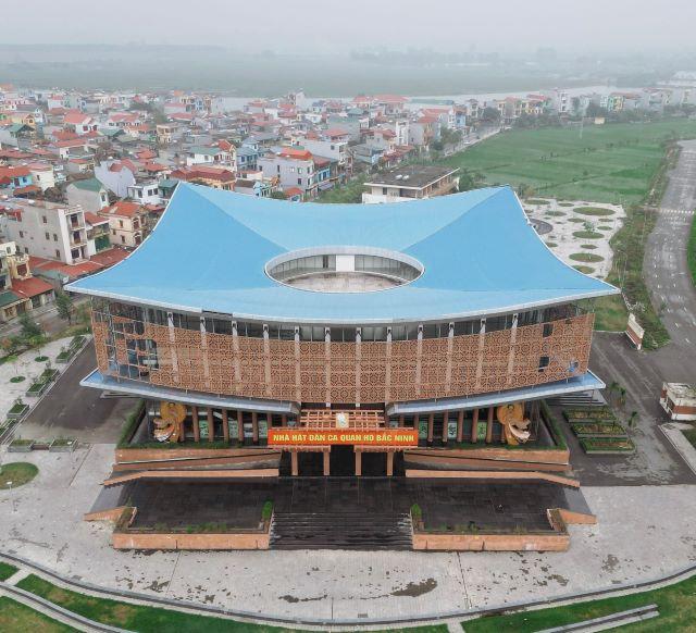 Nhà hát dân ca Quan họ Bắc Ninh - Ảnh sưu tầm