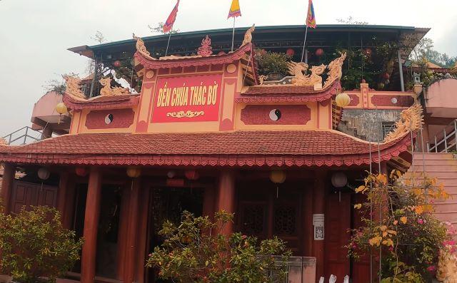 Đền Chúa Thác Bờ Hòa Bình