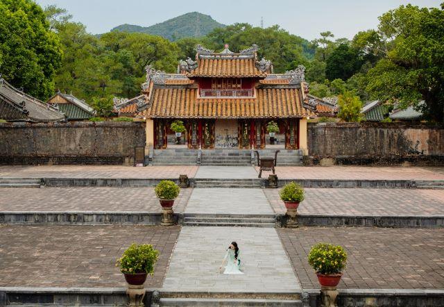 Lăng Minh Mạng - một trong những lăng mộ có kiến trúc đẹp nhất trong hệ thống lăng mộ các vị vua triều Nguyễn - Ảnh từ Tay le Van