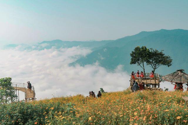 Săn mây ở Hang Kia Mai Châu - Ảnh từ Yến Nguyễn