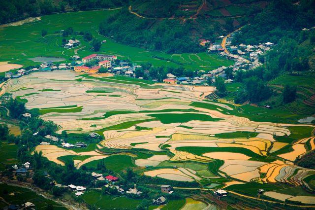 Yên Bái mùa nước đổ - Ảnh từ Giàng A Chay