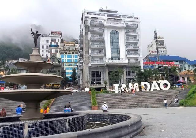 Quảng trường trung tâm Tam Đảo - Ảnh sưu tầm