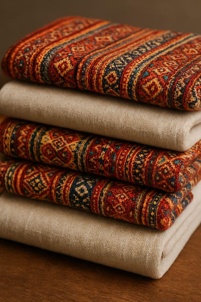 Các sản phẩm dệt thổ cẩm được làm thủ công của đồng bào miền núi luôn được du khách ưa chuộng