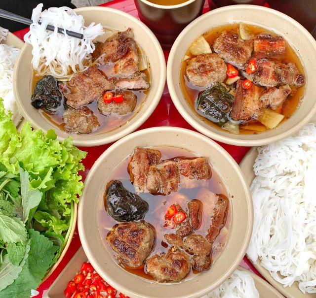 Bún chả Hà Nội - Ảnh sưu tầm