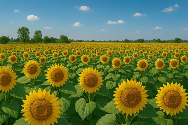 Check in cánh đồng hoa hướng dương ở Hải Dương