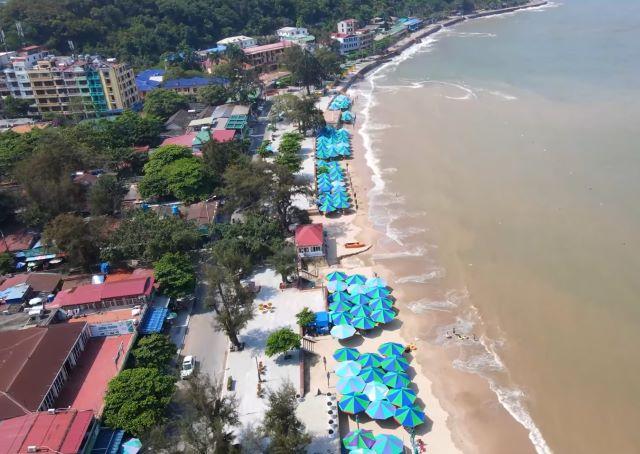 Bãi biển Đồ Sơn ở Hải Phòng - Ảnh sưu tầm