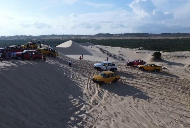 Trải nghiệm chạy xe trên Bàu Trắng Mũi Né - Ảnh từ Toro Pan