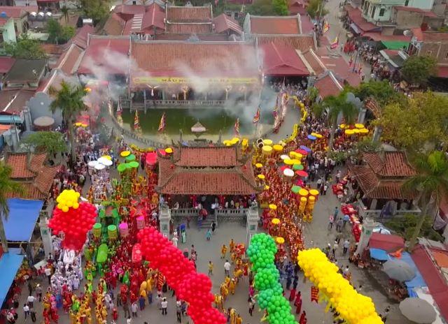 Lễ hội Phủ Dầy tại Khu di tích Phủ Dầy Nam Định - Ảnh sưu tầm