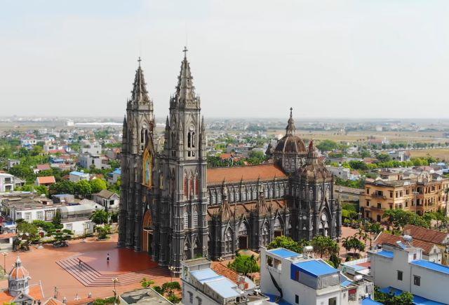 Nhà thờ Hưng Nghĩa Nam Định - Ảnh sưu tầm