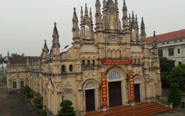 Nhà thờ Trung Linh Nam Định - Ảnh sưu tầm