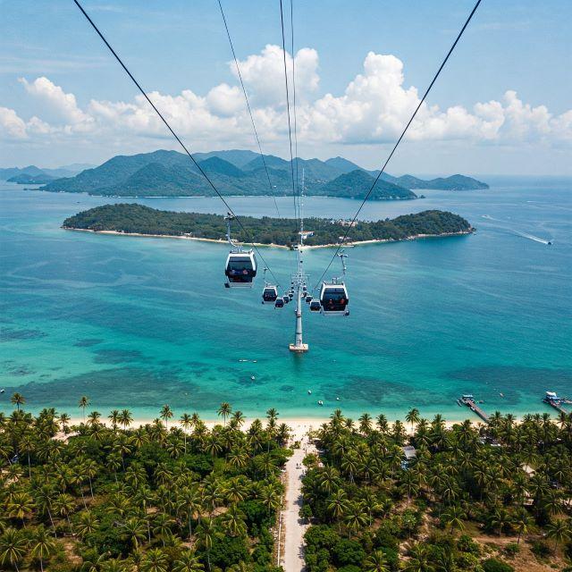 Cáp treo Hòn Thơm Phú Quốc