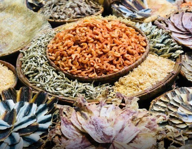 Hải sản khô - đặc sản Phú Quốc - Ảnh từ Bình Nguyễn