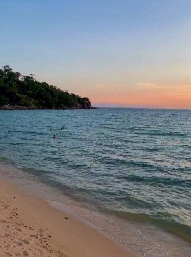 Hoàng hôn trên bãi Gành Dầu Phú Quốc - Ảnh sưu tầm