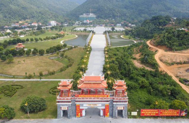 Thiền viện Trúc Lâm Tây Thiên ở Vĩnh Phúc - Ảnh sưu tầm