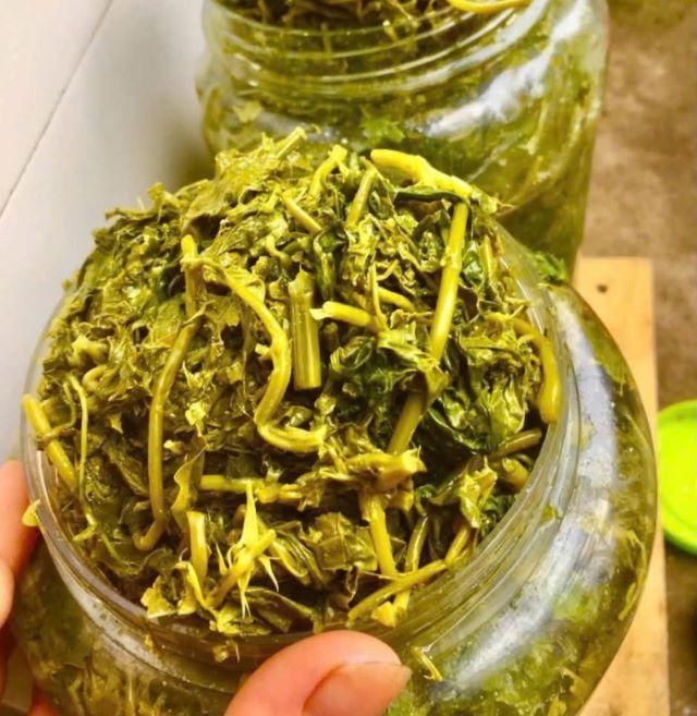 Rau sắn muối chua - Ảnh sưu tầm
