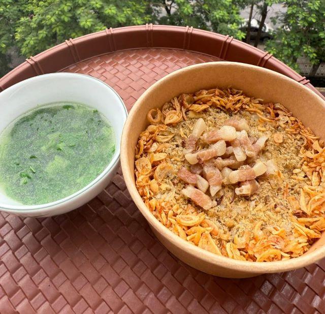 Xôi ruốc cá rô đồng - Ảnh từ Ngô Hậu