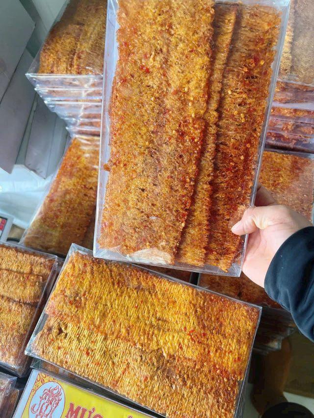 Mực cán tẩm, đặc sản khô Đà Nẵng - Ảnh từ Phượng Trần
