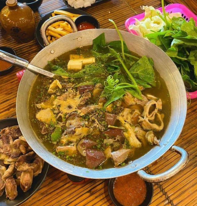 Thắng cố - một đặc sản nổi tiếng vùng Tây Bắc nói chung và Mộc Châu nói riêng - Ảnh sưu tầm