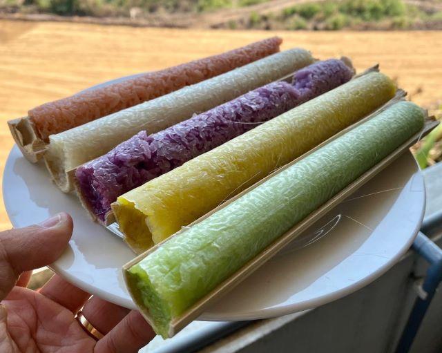 Cơm lam Tây Bắc - Ảnh từ Nhật Linh