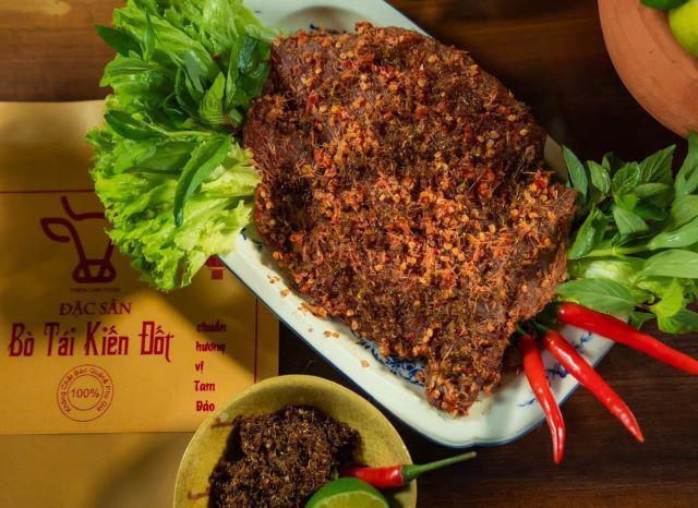 Đặc sản Bò tái kiến đốt - Ảnh sưu tầm