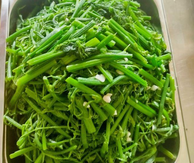 Rau su su xào tỏi - Ảnh sưu tầm