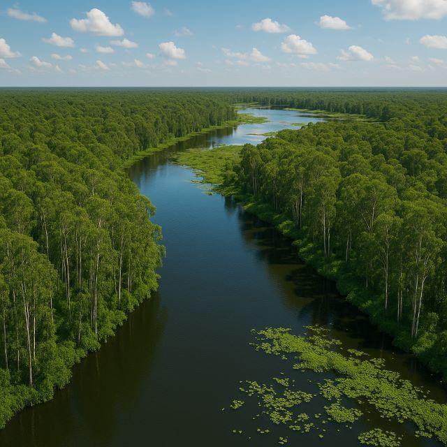 Vườn quốc gia U Minh Thượng là một trong ba khu vực trọng yếu của Khu dự trữ sinh quyển thế giới Kiên Giang