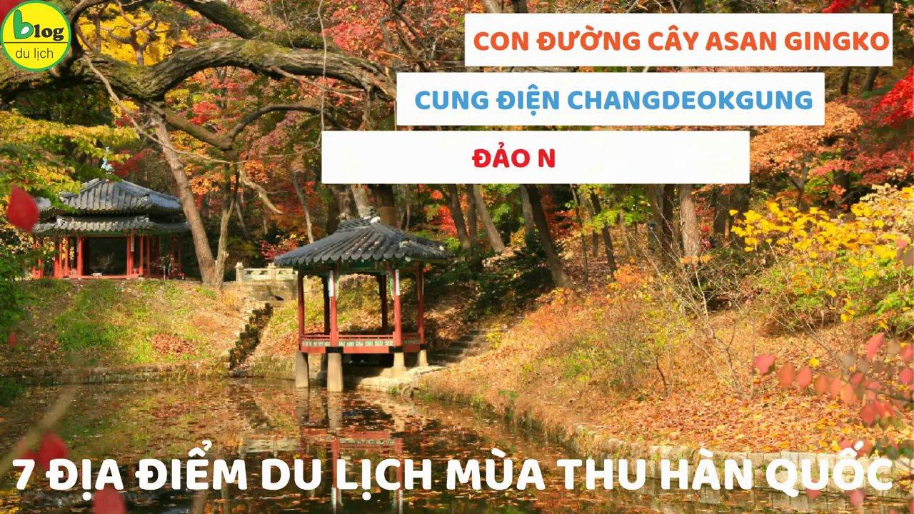 Cảnh quan đẹp như tranh vẽ của Hàn Quốc