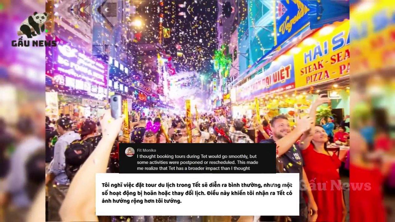 Không gian yên tĩnh hiếm có để lắng nghe những âm thanh đặc trưng của phố cổ Hà Nội ngày Tết.