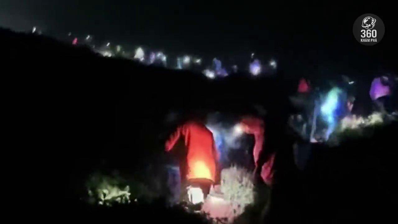 Ngọn núi Tà Chí Nhù hùng vĩ nhưng đầy bí ẩn với những câu chuyện