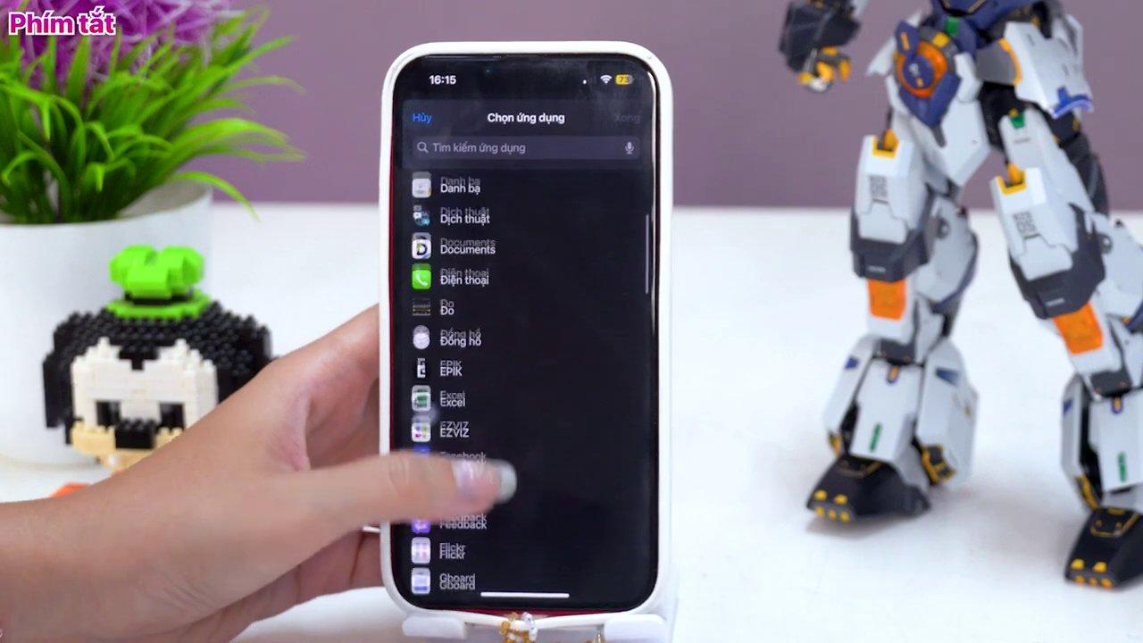 Một số phím tắt tự động hóa được thiết lập sẵn trên iPhone.