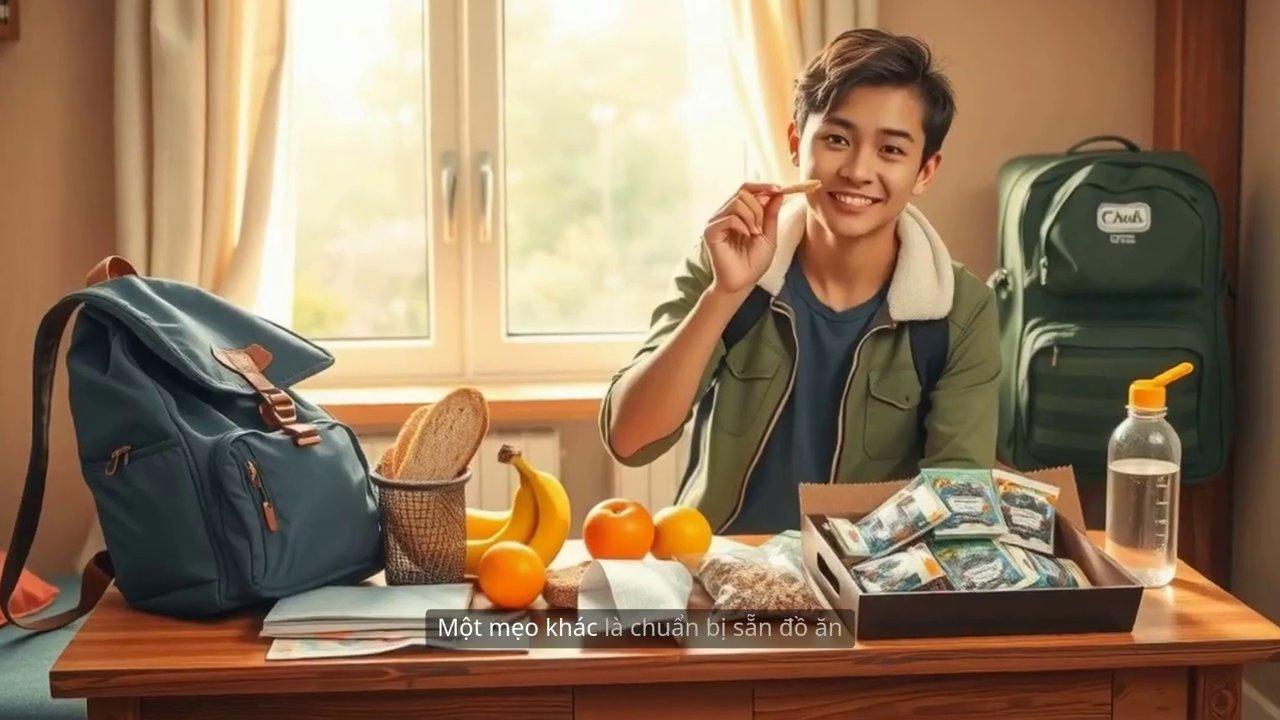 Một tấm bản đồ du lịch và một chiếc điện thoại thông minh.